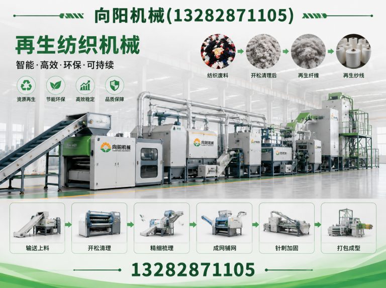 开封再生纺织机械展示图